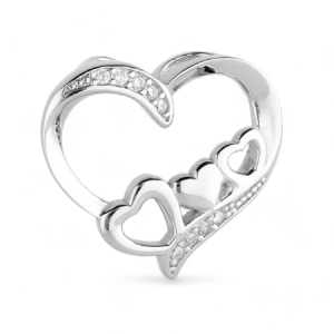 Srebrni privjesak srce