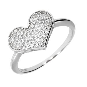 Srebrni prsten srce