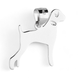 Srebrni privjesak pas