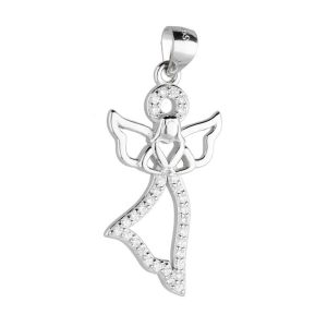 Srebrni privjesak anđeo