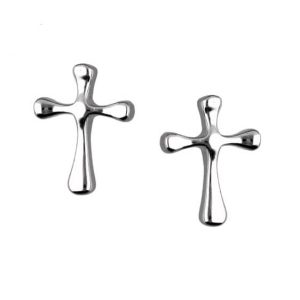 Srebrne naušnice križići