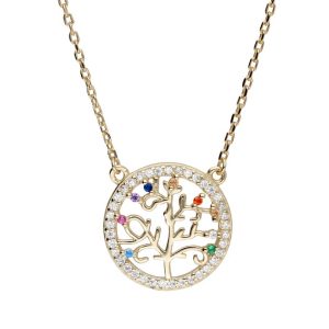 Srebrna ogrlica drvo života