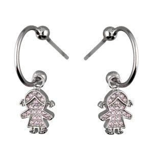 Srebrne naušnice curice