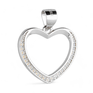 Srebrni privjesak srce