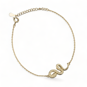 Srebrna narukvica zmija