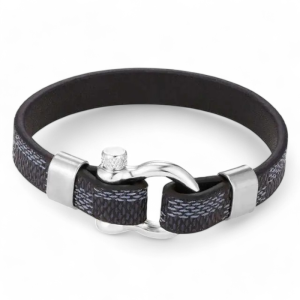 Kožna narukvica s čelikom