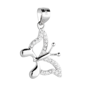 Srebrni privjesak leptir