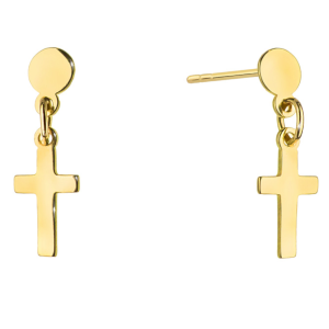 Zlatne naušnice križići