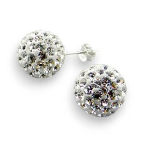 Srebrne naušnice 8mm