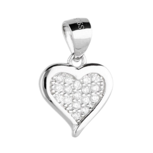 Srebrni privjesak srce