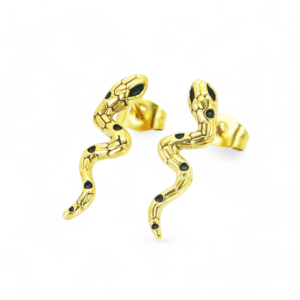 Naušnice od pozlaćenog čelika