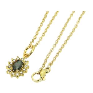 Ogrlica od pozlaćenog čelika