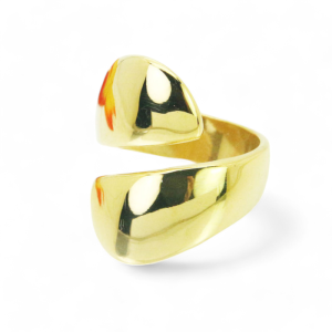 Prsten od pozlaćenog čelika