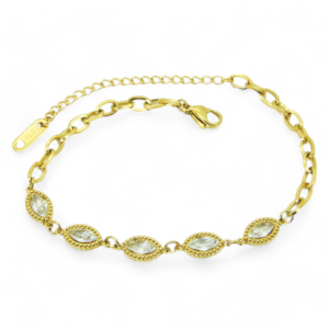 Narukvica od pozlaćenog čelika