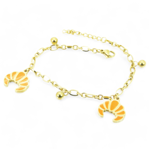 Narukvica od pozlaćenog čelika