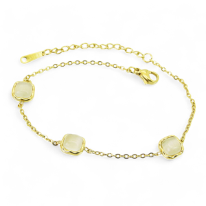 Narukvica od pozlaćenog čelika