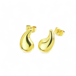 Naušnice od pozlaćenog čelika