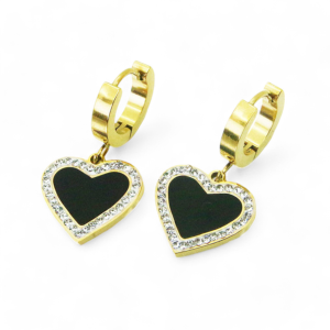 Naušnice od pozlaćenog čelika