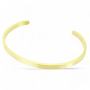 Narukvica od pozlaćenog čelika