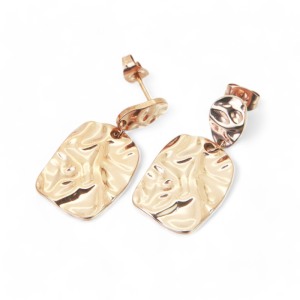 Naušnice od pozlaćenog čelika