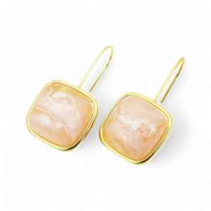 Naušnice od pozlaćenog čelika