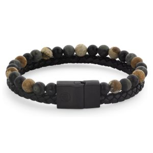 Rebel & Rose narukvica Full Metal Combo 12mm Autumn Storm