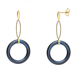 Naušnice od srebra i titanija