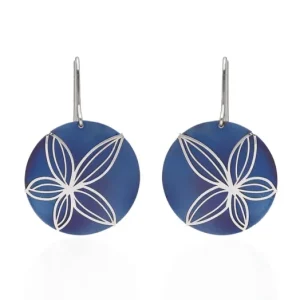 Naušnice od srebra i titanija