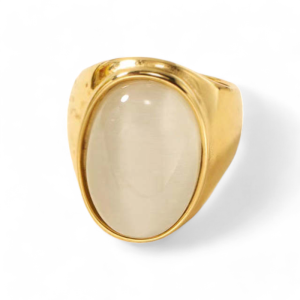 Prsten od pozlaćenog čelika