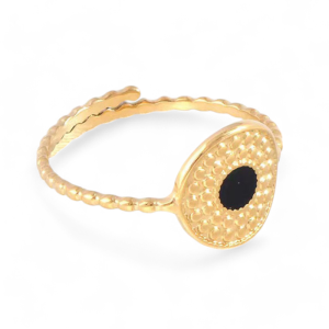 Prsten od pozlaćenog čelika