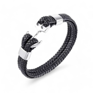 Kožna narukvica s čelikom