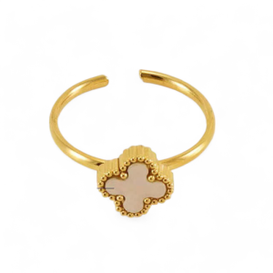 Prsten od pozlaćenog čelika