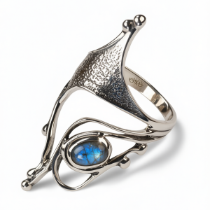 Srebrni prsten labradorit