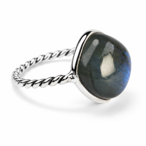 Srebrni prsten Elowen – Labradorit
