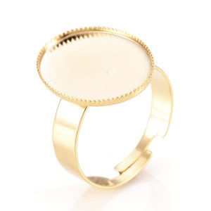 Baza za prsten od pozlaćenog čelika