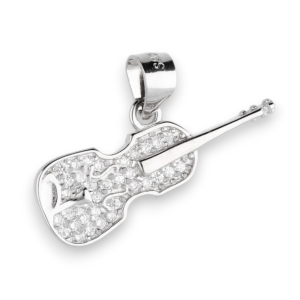 Srebrni privjesak violina