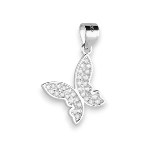 Srebrni privjesak leptir