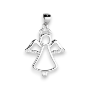 Srebrni privjesak anđeo