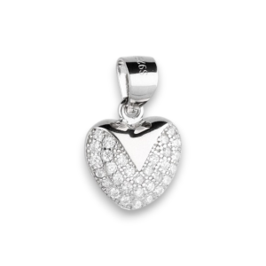 Srebrni privjesak srce