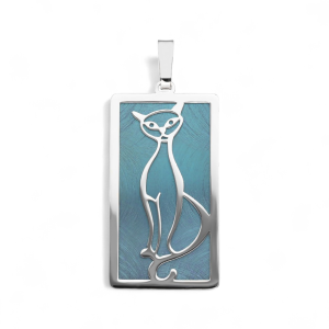 Privjesak srebro i titanij